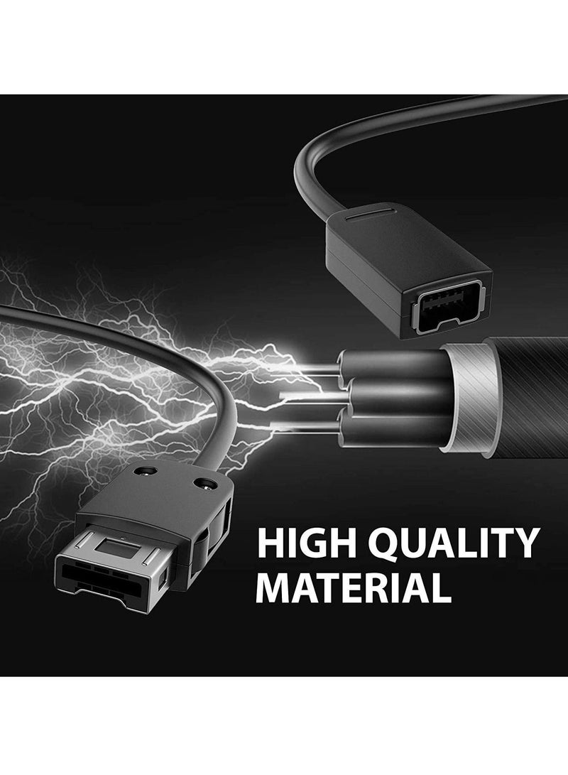 Captaintech 3M/10ft Extension Cable for SNES/NES Edition Classic Controller, Gamepad Extension Cable Compatible with Wii MINI NES(Black) - Image 3