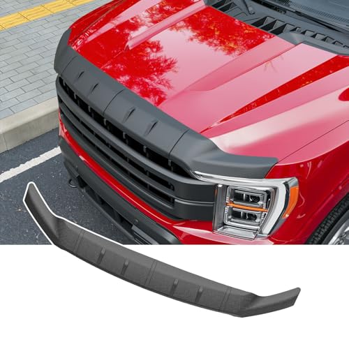 powoq Hood Protector Compatible with 20212026 Ford F150 Deflector Upgraded TPE Shield Hood Deflector Replacement for 20212026 Ford F150 Accessories - Image 1