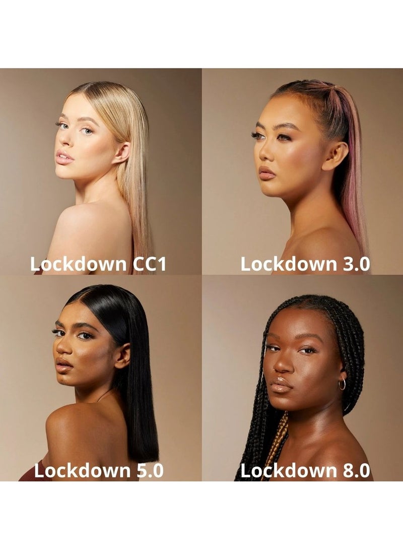 Bperfect Lockdown Luxe Pressed Powder - for Flawless Canvas CC1 115g - Image 3