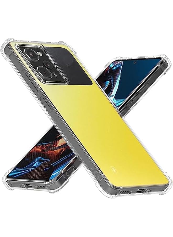 HuHa حافظة هاتف شفافة لهاتف شاومي ريدمي نوت 12 برو 6.67 بوصة - Image 2