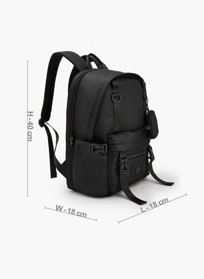 MISSY Solid Tactical Backpack With Detachable Pouch - Image 5