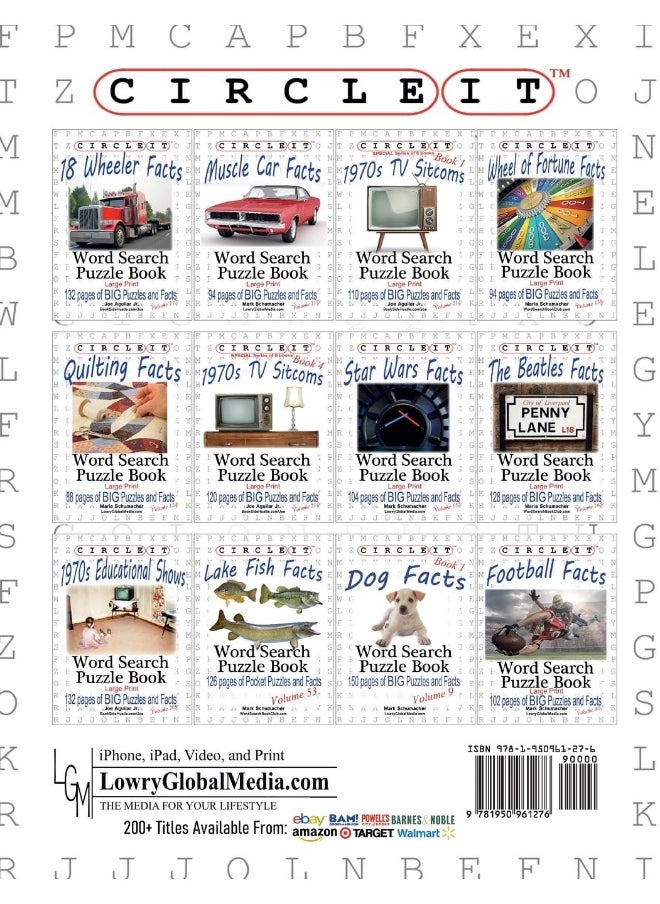 Circle It, Looney Tunes Facts, Book 2, Word Search, Puzzle Book  - Image 2