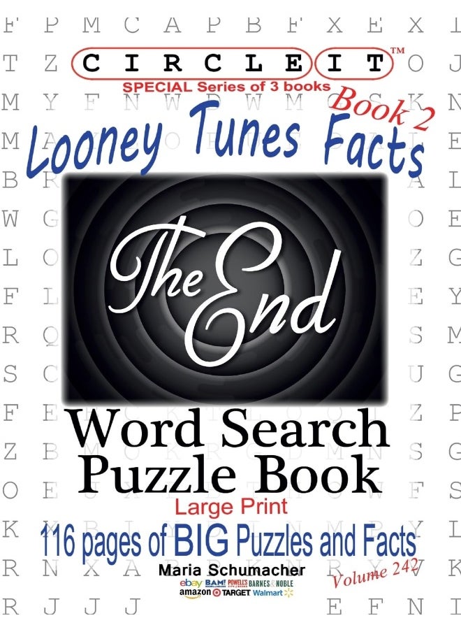 Circle It, Looney Tunes Facts, Book 2, Word Search, Puzzle Book  - Image 1