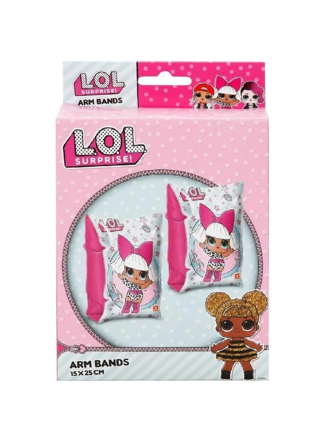 L.O.L. SURPRISE! 2-Piece Character Printed Inflatable Arm Bands Multicolour 15 x 25 cm INF-AR-12 - Image 3