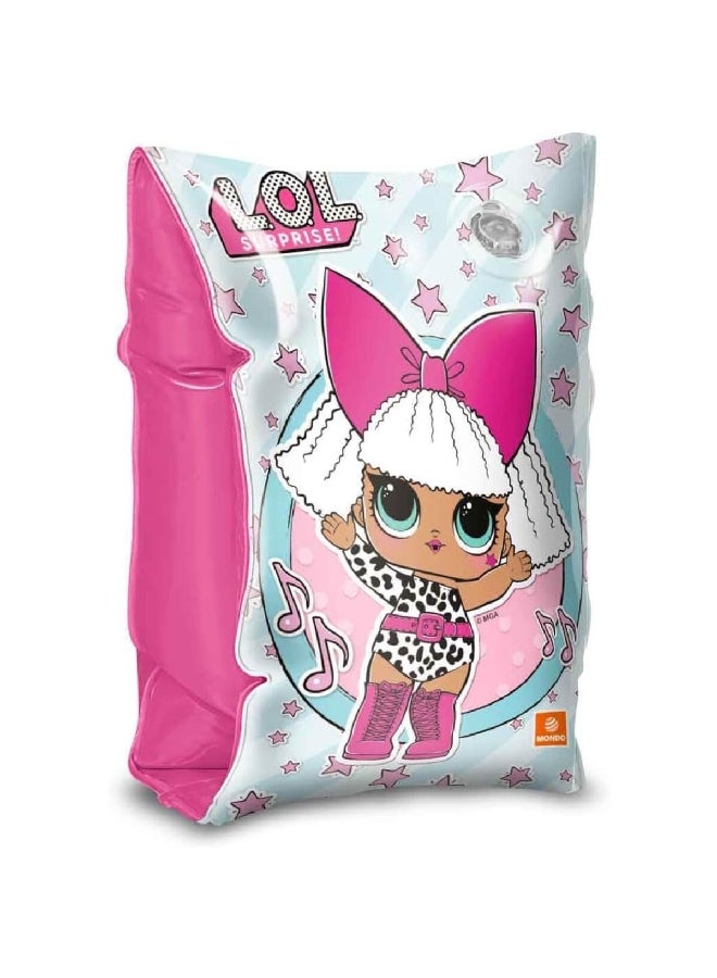 L.O.L. SURPRISE! 2-Piece Character Printed Inflatable Arm Bands Multicolour 15 x 25 cm INF-AR-12 - Image 1