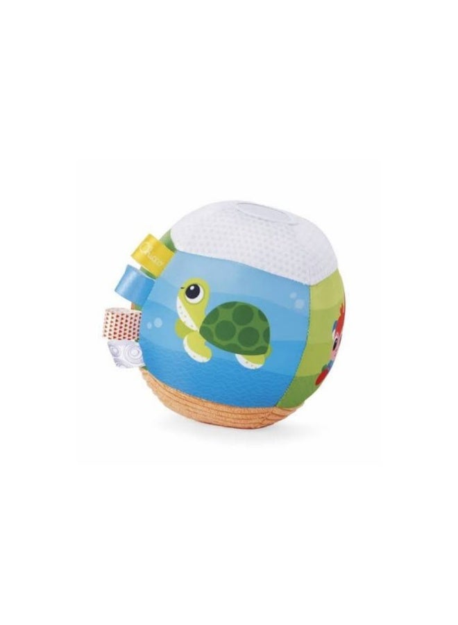 Chicco Soft Musical Animal-Themed Ball, Interactive Toy for Ages 6M-3Y - Image 4