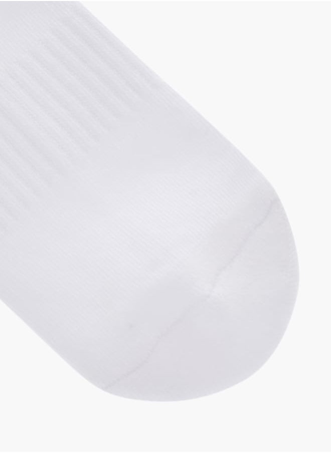 Kappa Logo Print Ankle Length Socks - Set of 3  - Image 4