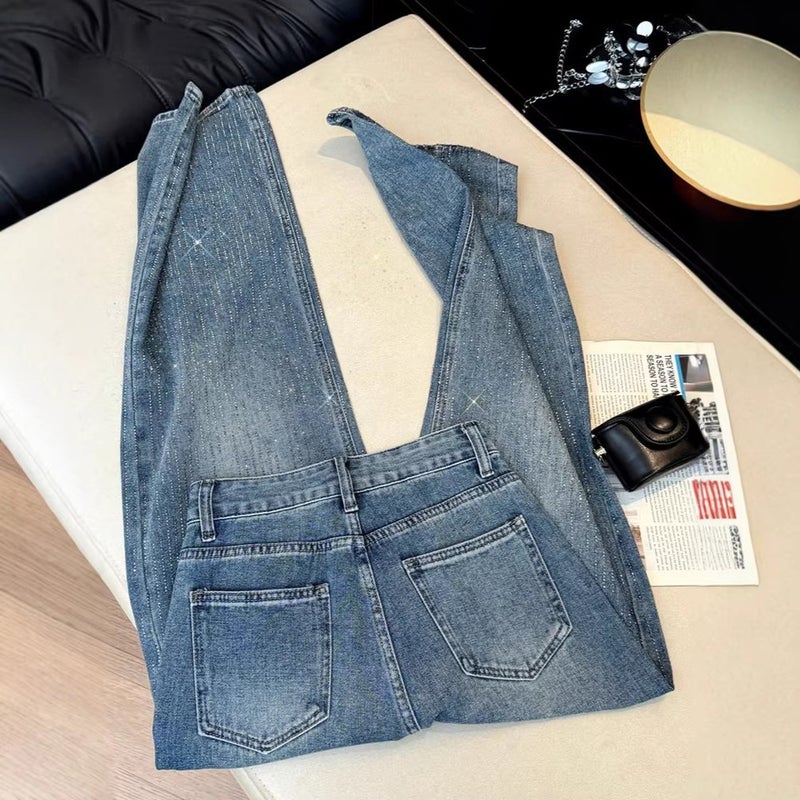 Unisex Casual Daily Denim Jeans - Image 3