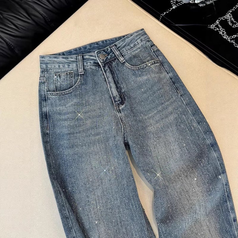 Unisex Casual Daily Denim Jeans - Image 2