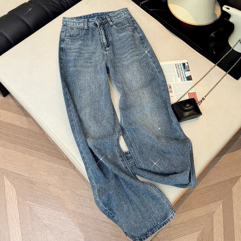 Unisex Casual Daily Denim Jeans - Image 1