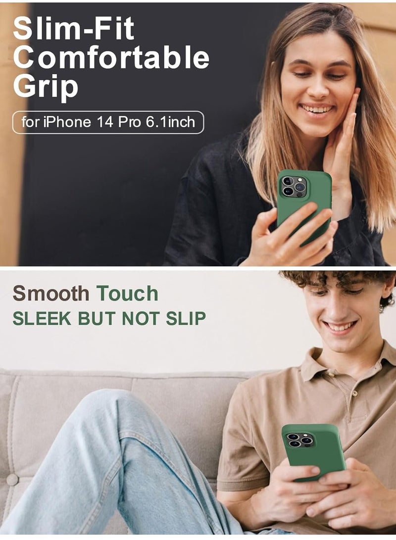 BORTONY iPhone 16 Pro Case Silicone Case Cover Durable and Anti Scratch Shockproof iPhone 16 Pro Cover 6.3 inch - Image 5