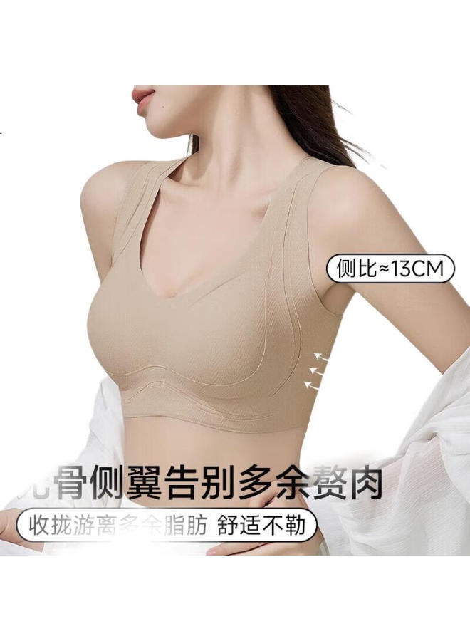 Fenton Anti-Gravity Lifting Bra Women'S Seamless Backless Soft Support Push-Up Anti-Sagging Side Breast Reduction Bra - Image 3