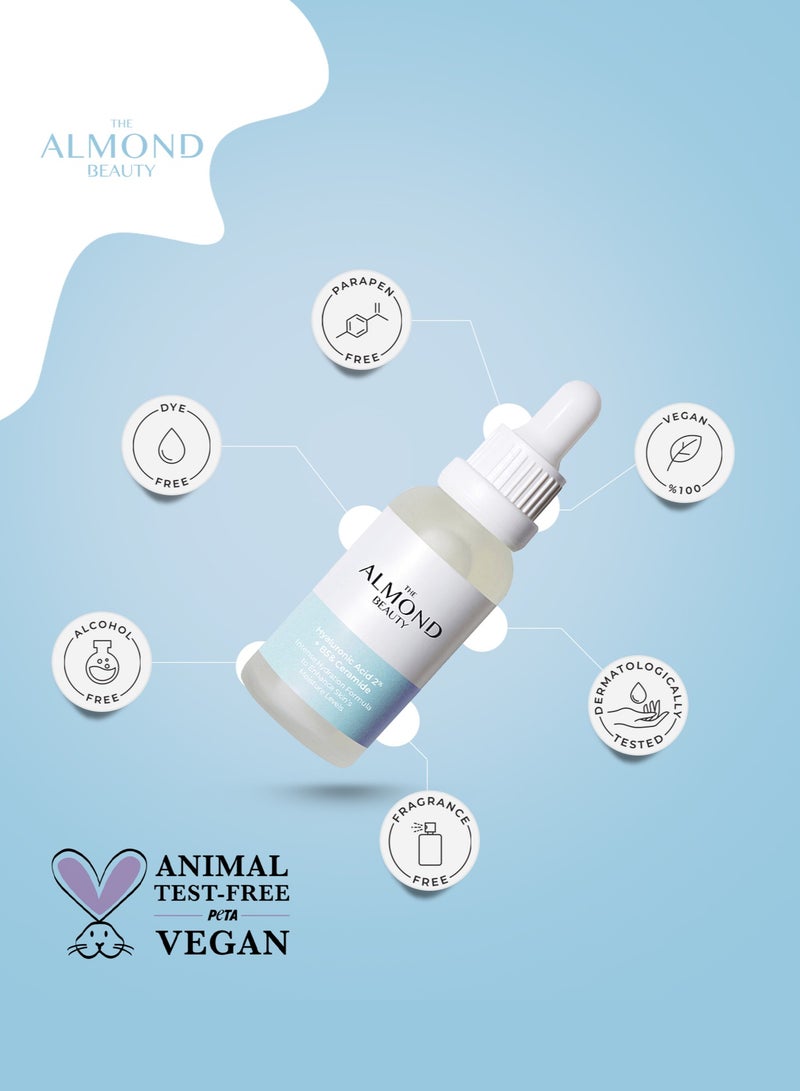 الموند بيوتي سيروم لشد وترطيب البشرة حمض الهالورنيك 2% +فيتامين ب 5+ السيراميد - Image 5