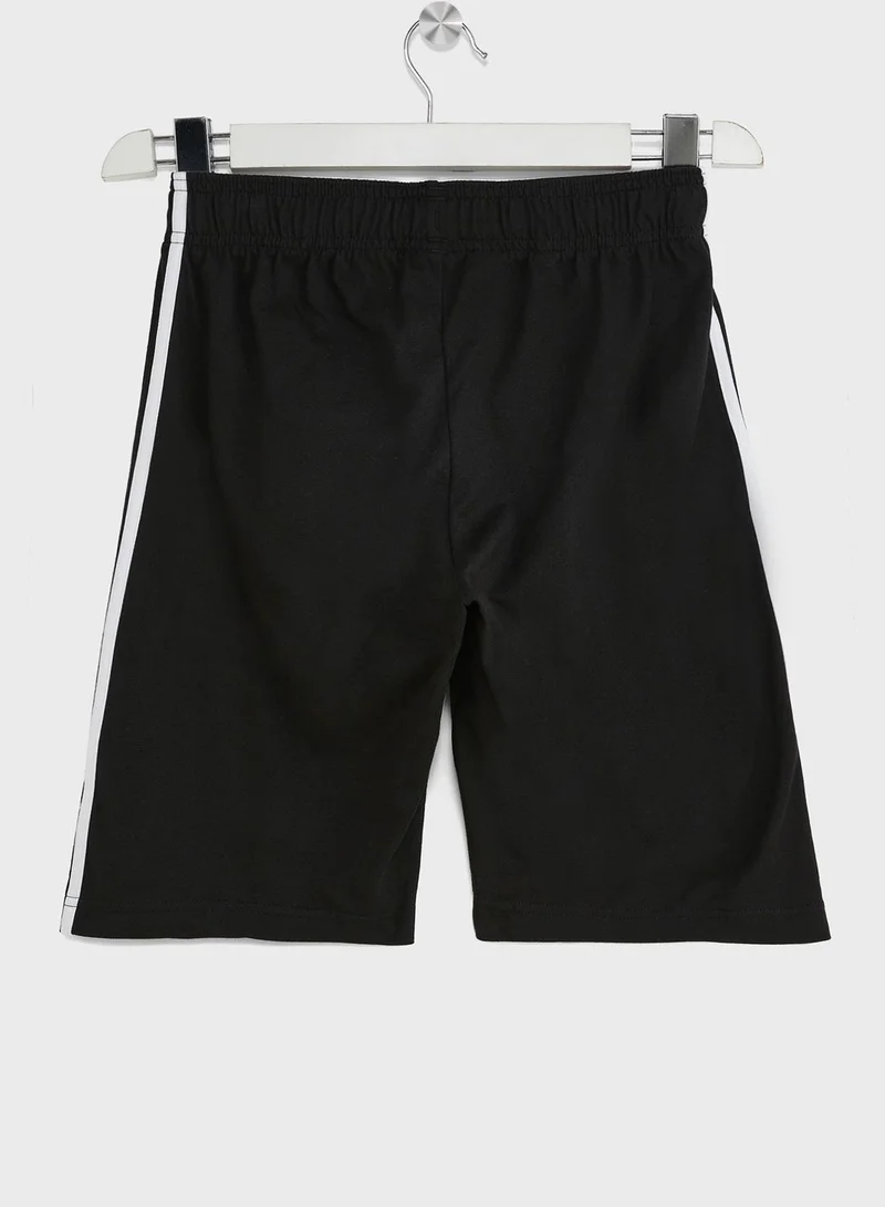 adidas 3 خطوط متماسكة السراويل