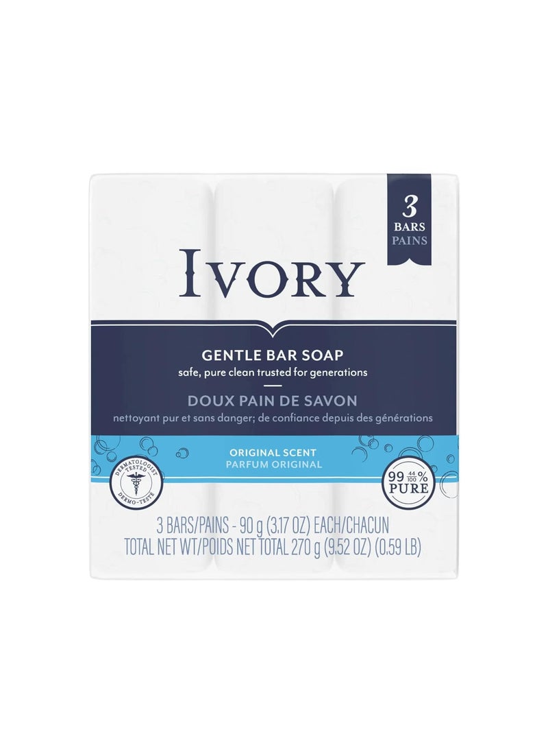 Procter & Gamble - Ivory Soap Personal Bar 31 Ounce Pack of 3 - Image 1