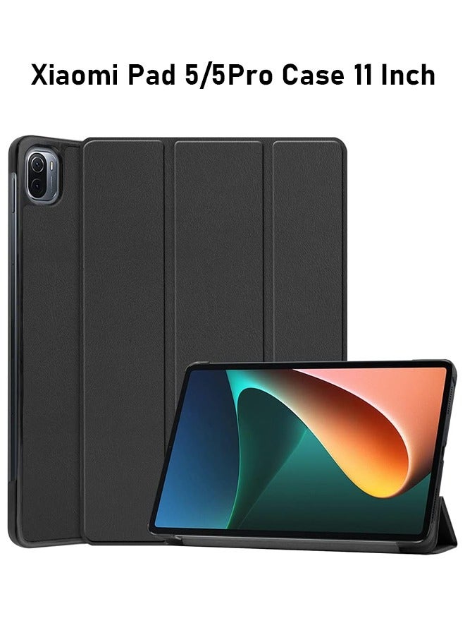 Mi Pad 5/5Pro Case 11 Inch, Heavy Duty Protective Cover for Xiaomi Pad 5/5Pro 11" Tablet 2021 - Black  - Image 1