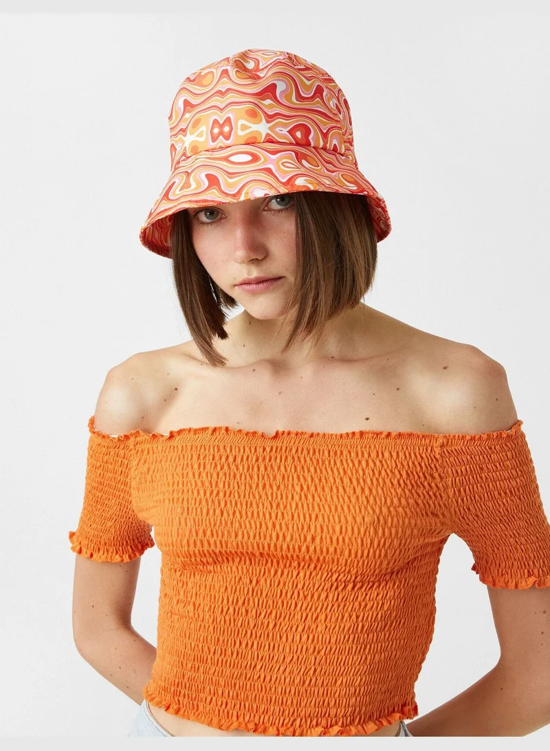 KOTON Patterned Bucket Hat