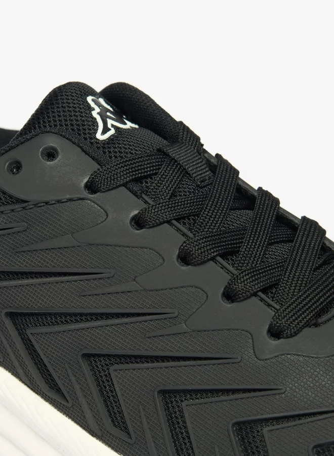 Kappa Men's Logo Detail Sports Shoes with Lace-Up Closure