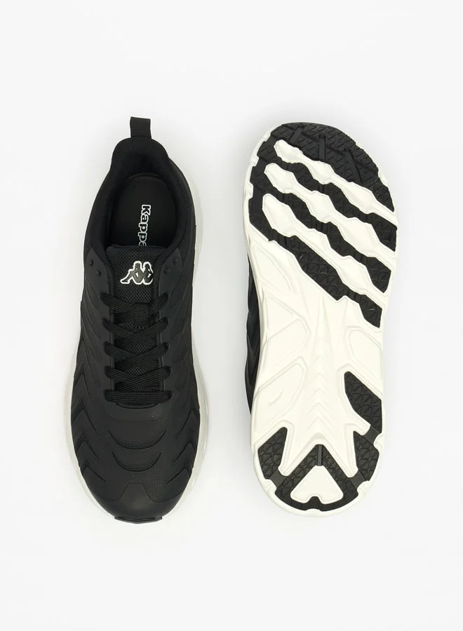 Kappa Men's Logo Detail Sports Shoes with Lace-Up Closure
