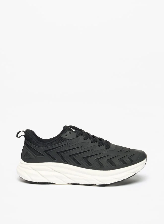 Kappa Men's Logo Detail Sports Shoes with Lace-Up Closure