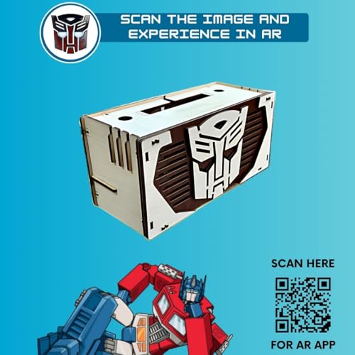 ThinkerPlace Transformer Acoustic Speaker DIY Kit | Build, Learn & Play | STEM Toy for Kids Age 6+ | Sound Learning Kit with Transformers Design | Fun Educational Game - Image 4