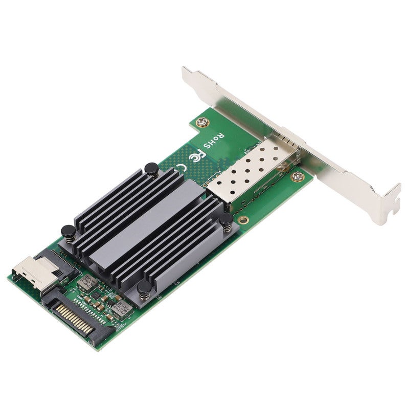 M.2 B+M KEY 10Gb Ethernet NIC Card - SFP+ Network Adapter with Interrupt Throttling Control - M.2 to 10GbE Card for Industrial Control Server Desktop Workstation - Image 5