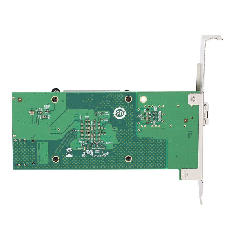 M.2 B+M KEY 10Gb Ethernet NIC Card - SFP+ Network Adapter with Interrupt Throttling Control - M.2 to 10GbE Card for Industrial Control Server Desktop Workstation - Image 1