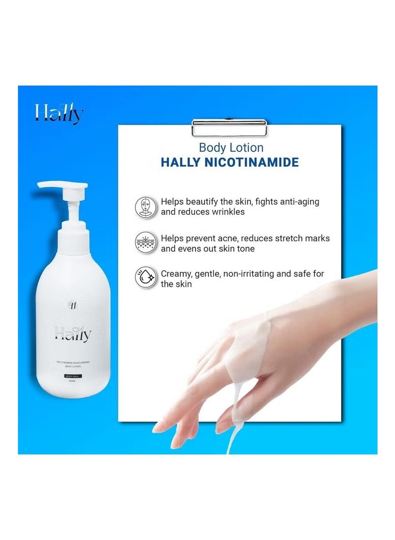 Hally Nicotinamide Body Lotion - Image 2