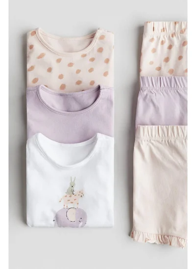 H&M 3-pack pyjamas