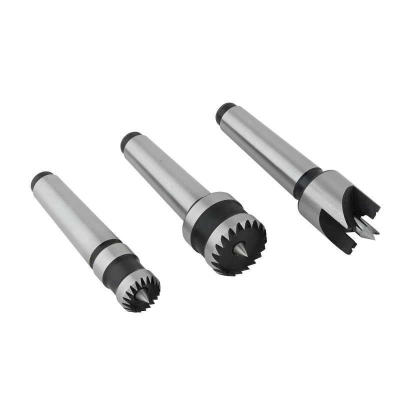 PSI Woodworking LACDCB2 Drive Center Lathe Accessory 2MT Bundle 2 Morse Taper