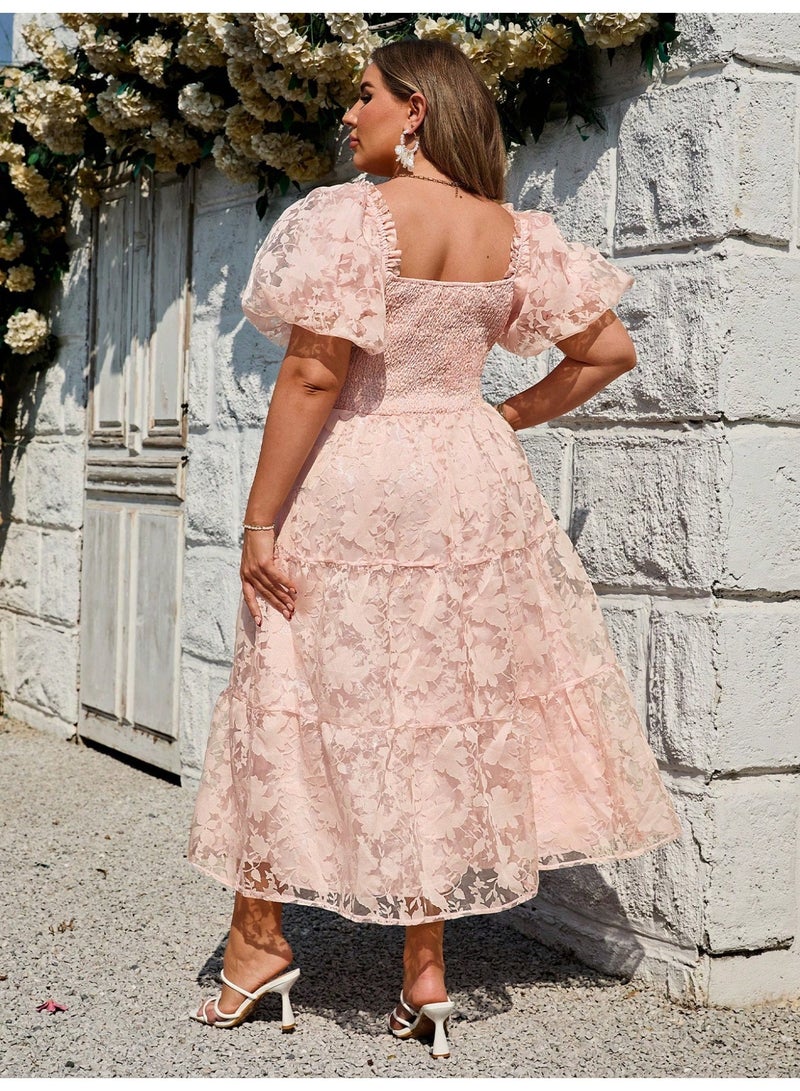 سيمبلي فستان نسائي كبير المناسب لتندورة تدفق النساء المنحنية - Image 2