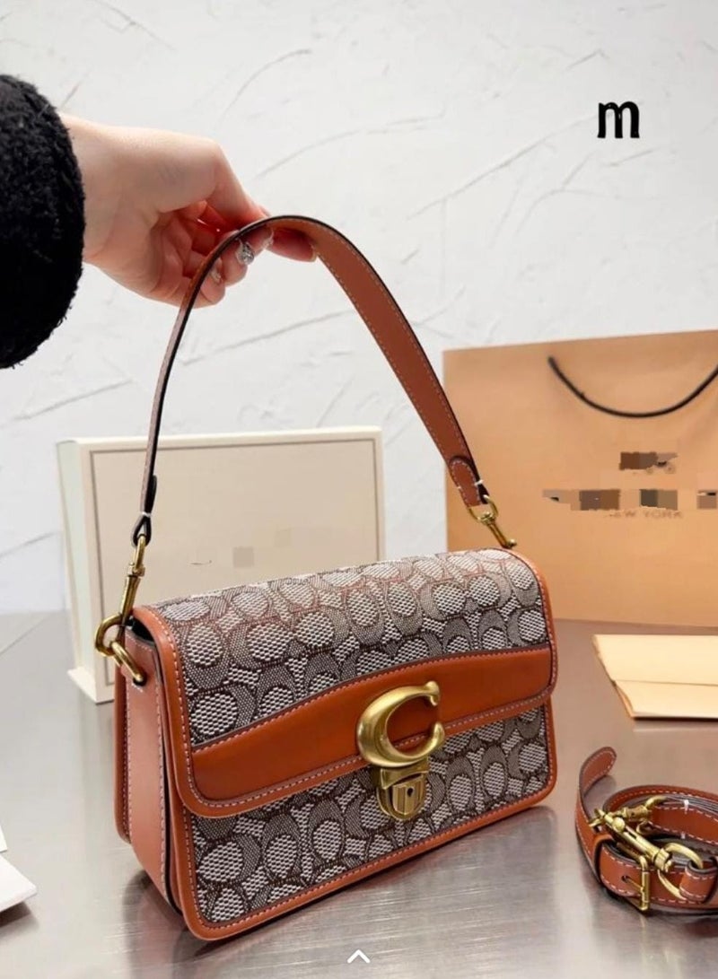 Women's Coated Canvas Mini Handbag 