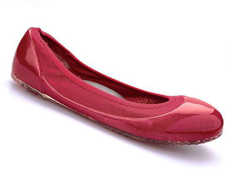 ja vie Womens Summer Shoes Womens Ballet Flats Style for Every Day Wear Driving, Red SZ 41 - Image 1