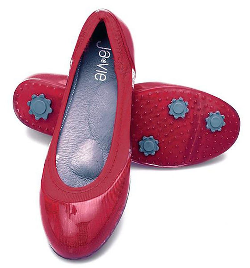ja vie Womens Summer Shoes Womens Ballet Flats Style for Every Day Wear Driving, Red SZ 41 - Image 2
