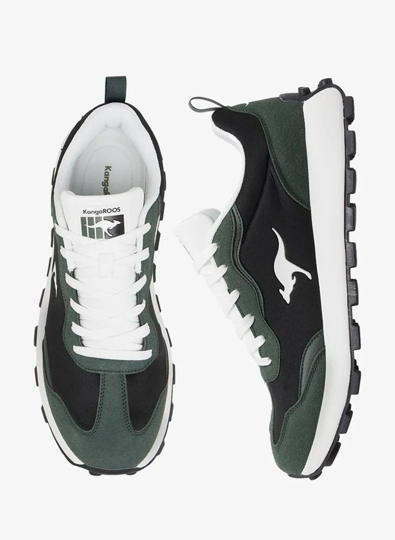 كانغاروس سنيكرز رجالي بأربطة وعروة سحب