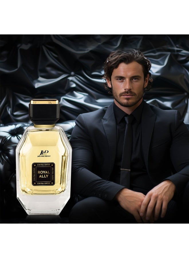 Jean Paul Dupont Aqua Royale Perfume Combo - Scripture Aqueous EDT for Men 100ml + Royal Ally EDT for Men 100ml | Fresh & Woody Duo - Image 3