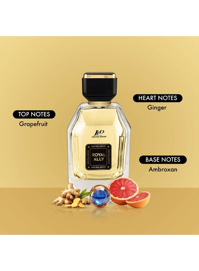Jean Paul Dupont Aqua Royale Perfume Combo - Scripture Aqueous EDT for Men 100ml + Royal Ally EDT for Men 100ml | Fresh & Woody Duo - Image 2