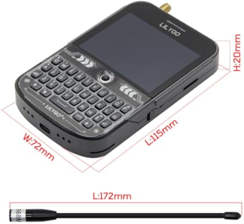 لوحة تطوير LILYGO T-Deck Plus ESP32-S3 915MHz - Image 5