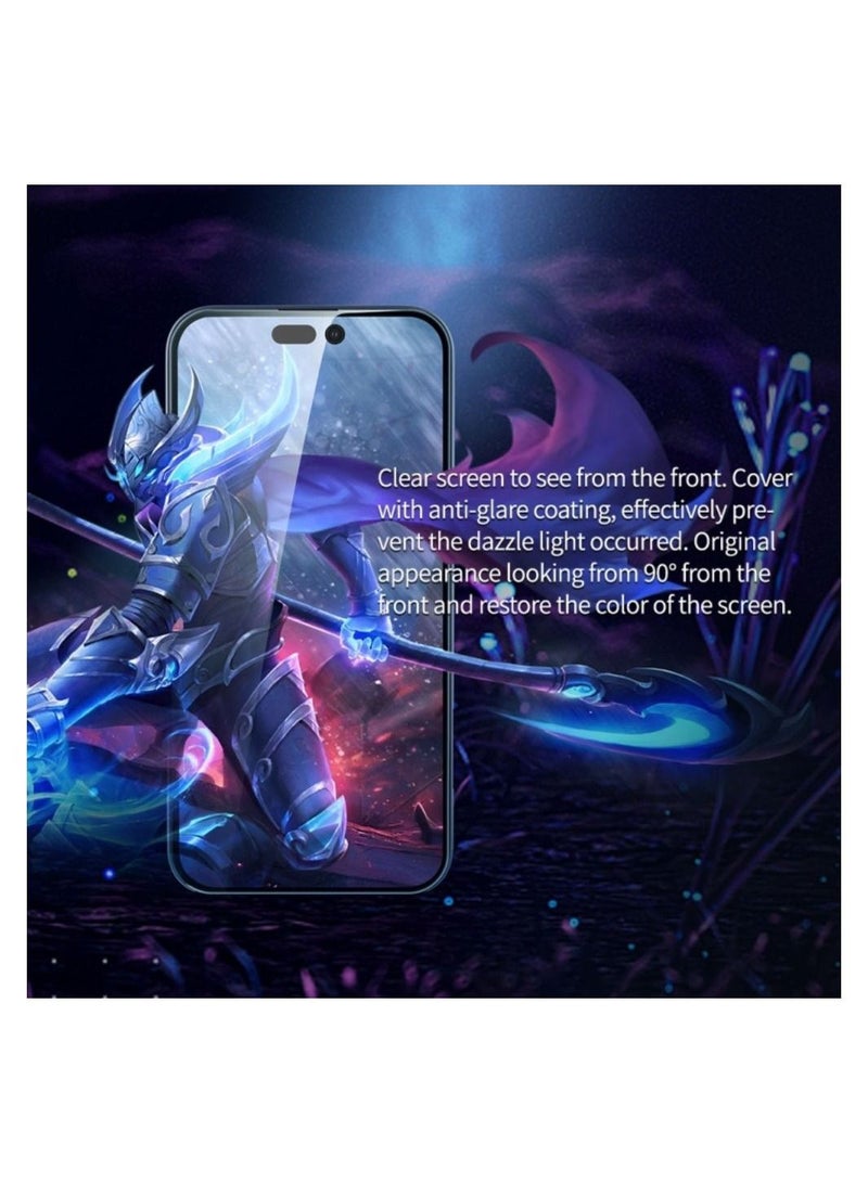 AS2 iPhone 14 Pro Max tempered glass Clear Screen protector -  6.7 inch - Image 2