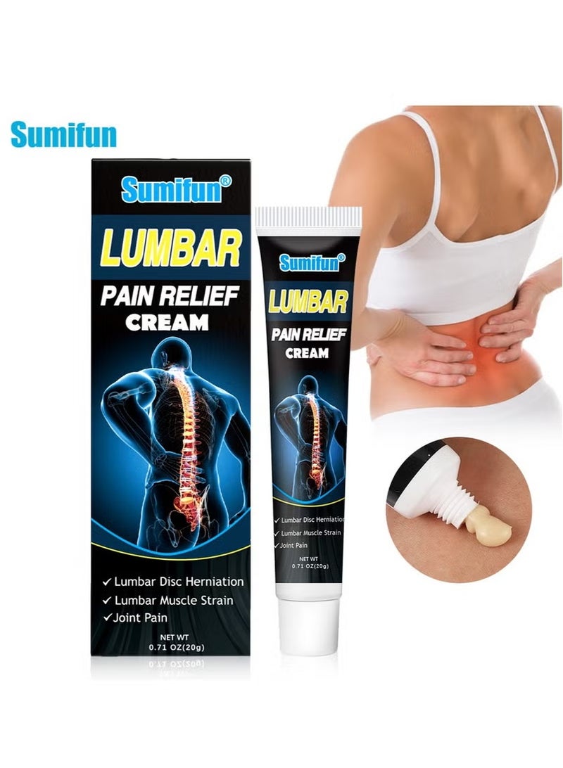 Sumifun lumbar pain relief cream, Lumbar Muscle Strain Ointment, External Muscle Joint Care Ointment, 20g - Image 1