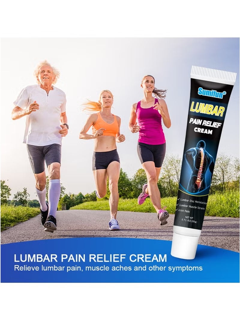 Sumifun lumbar pain relief cream, Lumbar Muscle Strain Ointment, External Muscle Joint Care Ointment, 20g - Image 3