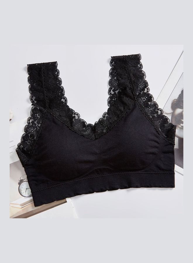 NIBEMINENT Seamless Bralette Padded Skin-Friendly Bra  - Image 1