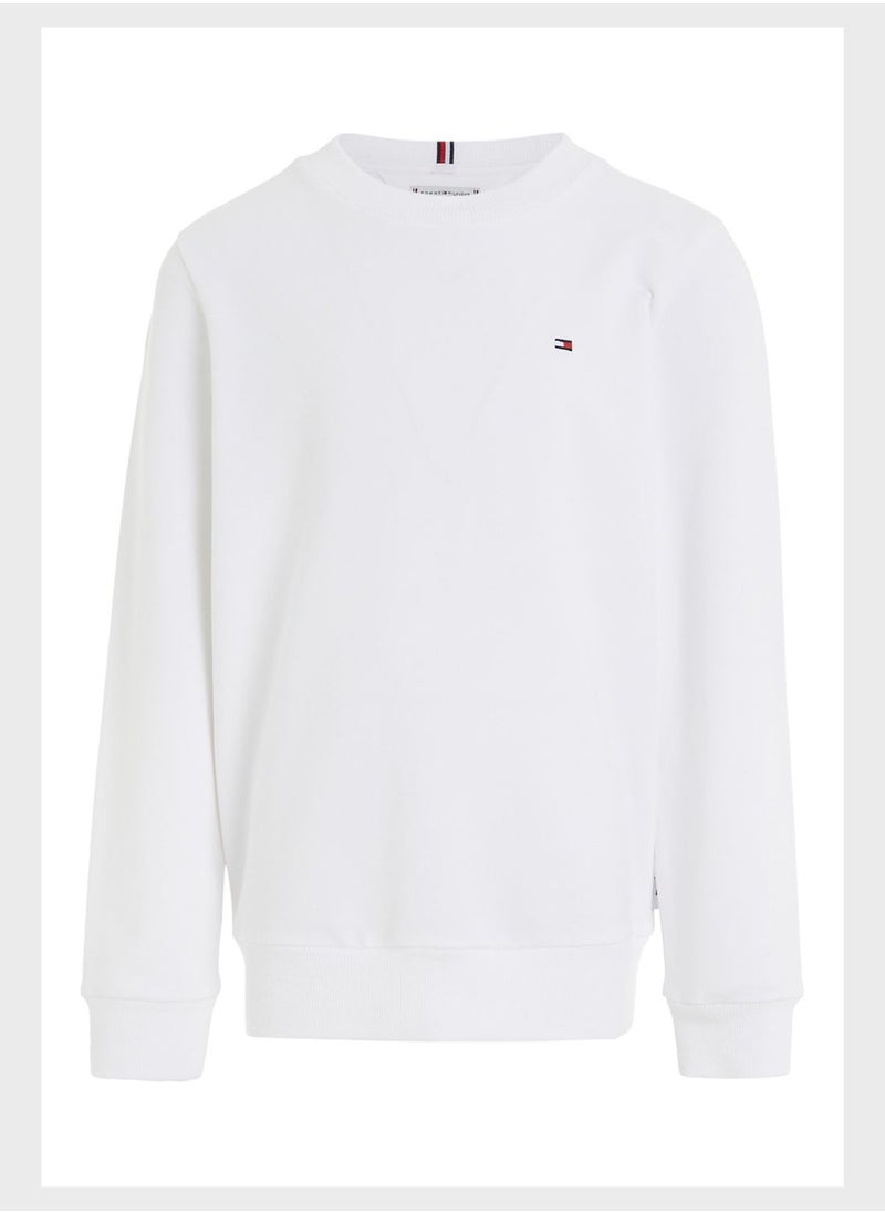 TOMMY HILFIGER - Kids Logo Sweatshirt - Image 1