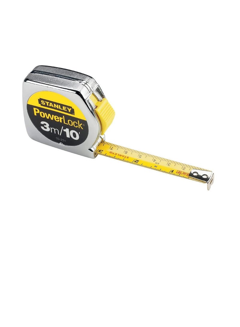 STANLEY - POWER LOCK : Tape Measure - 3M/10" - Image 2