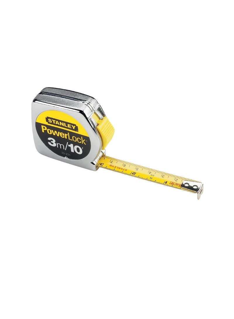 STANLEY - POWER LOCK : Tape Measure - 3M/10" - Image 3