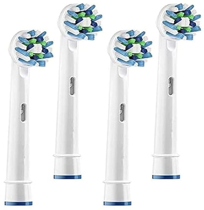 THE PACK 4pcs Electric Toothbrush Head Compatible with Oral B - - Electric Toothbrush Replacement Brush Sensitive Gum Care Brush Heads (SB-50A) - Image 4
