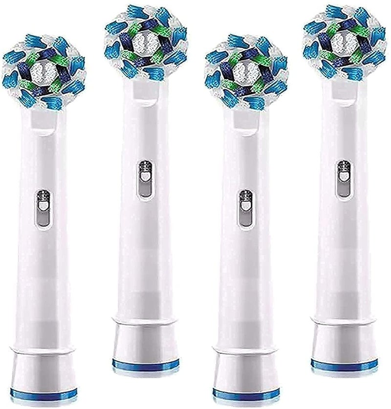 THE PACK 4pcs Electric Toothbrush Head Compatible with Oral B - - Electric Toothbrush Replacement Brush Sensitive Gum Care Brush Heads (SB-50A) - Image 1