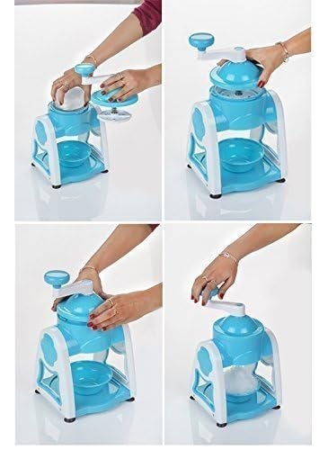 Tellshun Tellshun Gola Maker with Slush Maker and Ice Crusher Chopper for Home and Kitchen Ice Crusher and Gola MakerPlastic with Hardened Stainless Steel  - Image 2