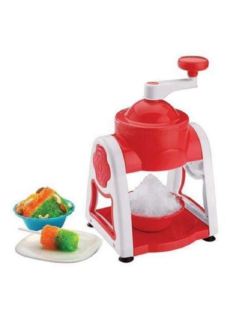Tellshun Tellshun Gola Maker with Slush Maker and Ice Crusher Chopper for Home and Kitchen Ice Crusher and Gola MakerPlastic with Hardened Stainless Steel  - Image 1