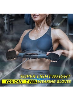 Garlo New Weight Lifting Gym Workout Gloves Men & Women, Partial Glove Just for The Calluses Spots, Great for Weightlifting, Exercise, Training, Fitness…  - Image 4